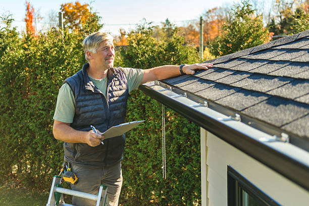 Professional Roofing technician working in Deposit, NY